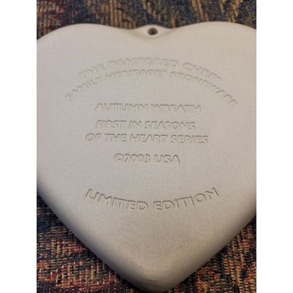 Pampered Chef Limited Edition 2003 Autumn Wreath First in Seasons of the Heart S - Picture 5 of 7